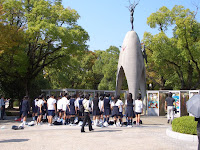 Children visit the Childrens Memorial.