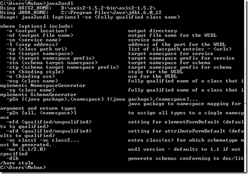 Apache Axis2 Download and Environment Variable Settings