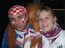 Na�i navija�i i maskota