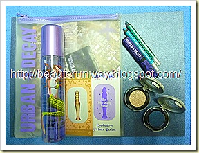 urban decay launch gift pack beaute runway