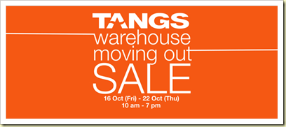 TangsWarehouse sale