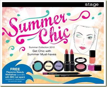 stage cosmetic summer chic
