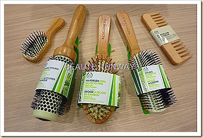 The Body Shop Ec-conscious Rainforest Hair Care Brushes