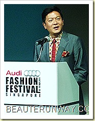 Audi Fashion Festival Chairman Dick Lee