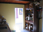 Original kitchen, less bi-fold doors on wall unit