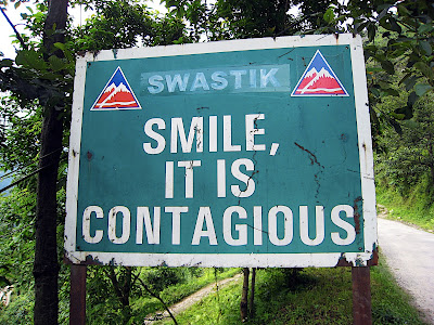 Swastik: Smile, it is contagious