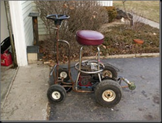 Motorized bar stool