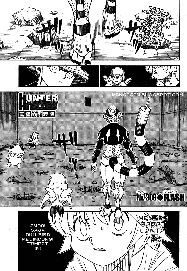 Manga Komik Hunter X Hunter 308 Indo