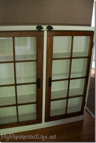 repurposed window cabinet 10