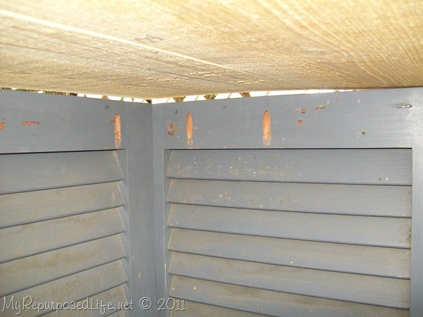 shutters repurposed bookshelf (15)