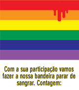 bandeira sangrar bandeira sangrar