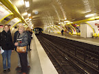 Tomada el 29 de marzo y refleja el tren entrando en la estación.
