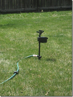 Scarecrow motion-activated sprinkler Scarecrow motion-activated sprinkler