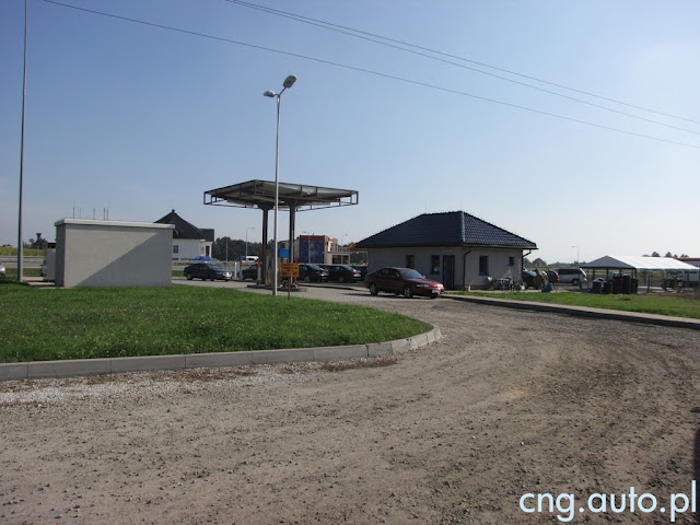 stacja CNG gaz ziemny metan Pawłowice Śląskie