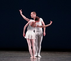 Tricia Albertson & Jeremy Cox in Square Dance, MCB, photo by Joe Gato