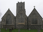The eastern side of the church, clearly showing the tower and the 3 wings that make up the building. The eastern side of the church, clearly showing the tower and the 3 wings that make up the building.