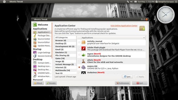Ubuntu Tweak Ubuntu Tweak