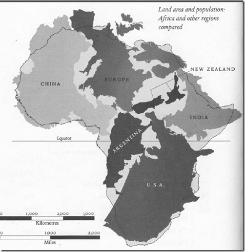 Africa and other regions compared