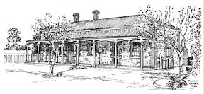 House sketch: North Adelaide. Historic old Police Station