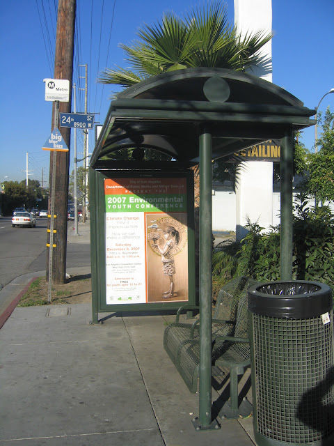 Bus stop Robertson Boulevard & 24th Street