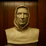 Fra Luca Pacioli Bronze Bust Fro Chapman University