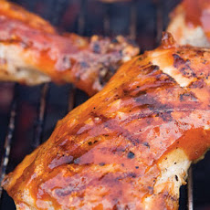Backyard Barbecued Chicken with Homemade BBQ Sauce