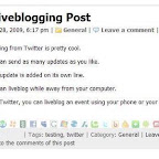 Twitter LiveBlog完美整合WordPress与Twitter