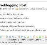 Twitter LiveBlog完美整合WordPress与Twitter