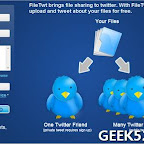 利用Filetwt在Twitter中分享文件