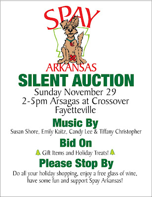 Spay Arkansas Silent Auction!
