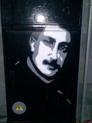 Graffiti Homenaje a Benito Pérez Galdós