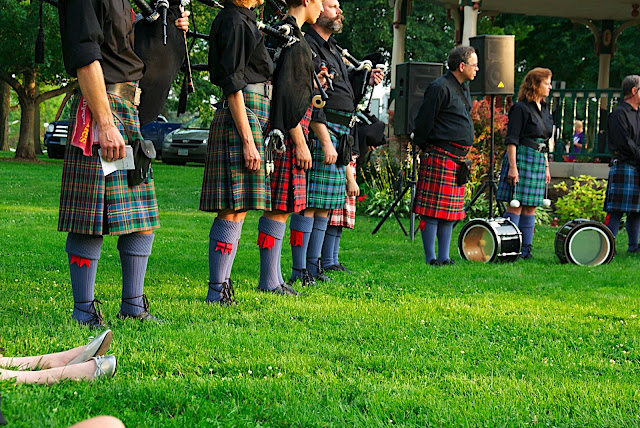 I love the kilts and socks!  So cool.