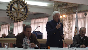 El Gobernador del Distrito 4890 René Bollag abriendo el Seminario Distrital de Desarrollo del Cuadro Social