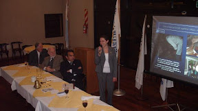 Elizabeth Maciulis participó de la reunión