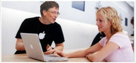 Gates vs Apple