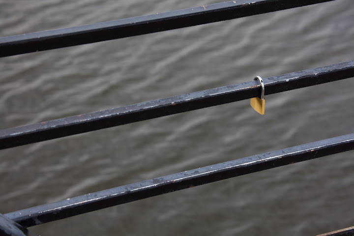the lock. the lock.
