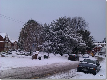 20 Dec2010, a date to remember, heaviest & thickest snow I have ever encountered in the UK thus far.