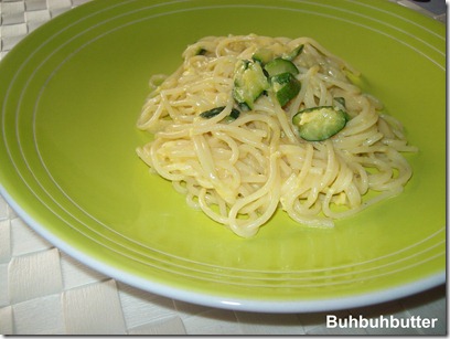 Spaghetti carbonara zucchine 2