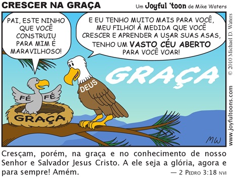 Joyful 'toon 148_Grow in grace PT.BR Joyful 'toon 148_Grow in grace PT.BR