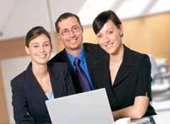 Business meeting in a modern office Business meeting in a modern office