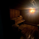 A real Siberian banya (sauna) in Motygino that a local family let us use
