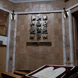 The bima at the Memorial Synagogue (Moscow)