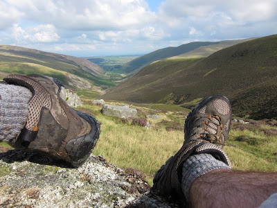 On the way back to Mosedale