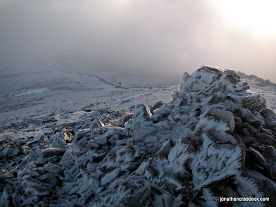 Dove Crag summit cairn