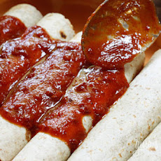 Skinny Chicken Enchiladas