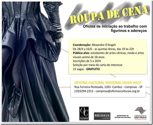 Roupa de Cena_oficina figurino_Alexandre D'Angeli