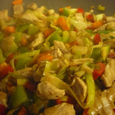 Stir-Fried Vegetables with Chicken or Pork