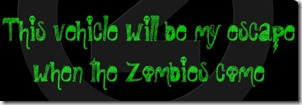 zombie sticker