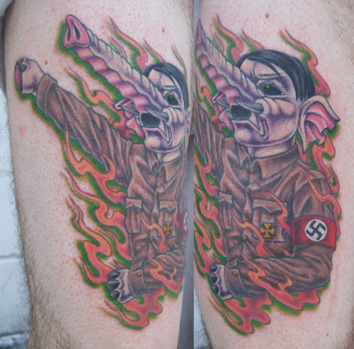 Earl Funk Trinity Tattoo Hitler 