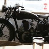 Vintage BSA sitting by our Table